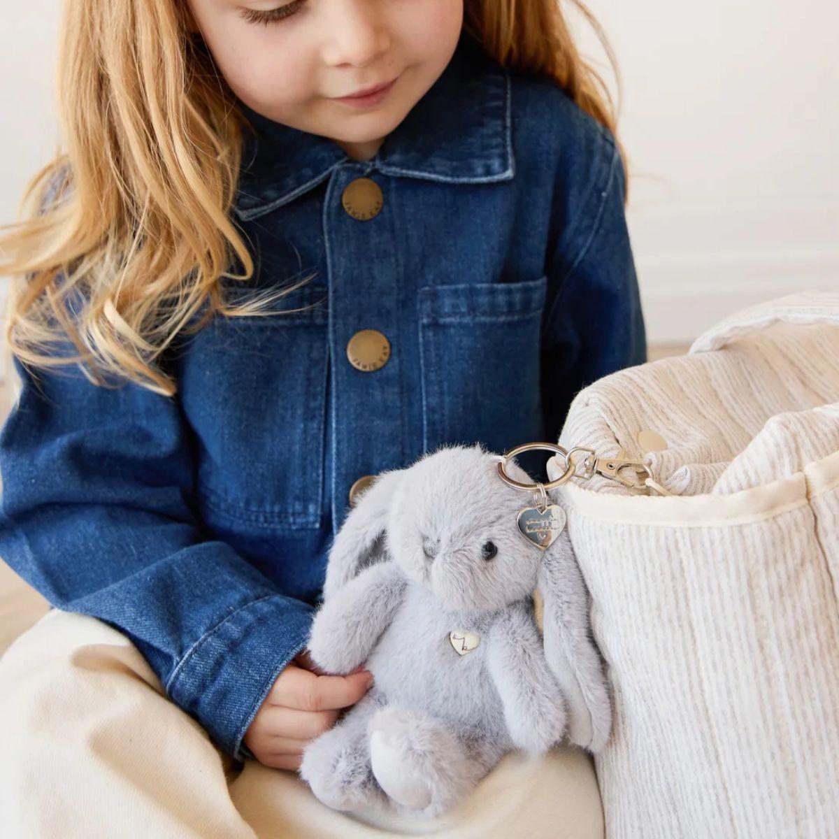 Snuggle Bunnies Penelope Keyring - Silver | Mothercare SG